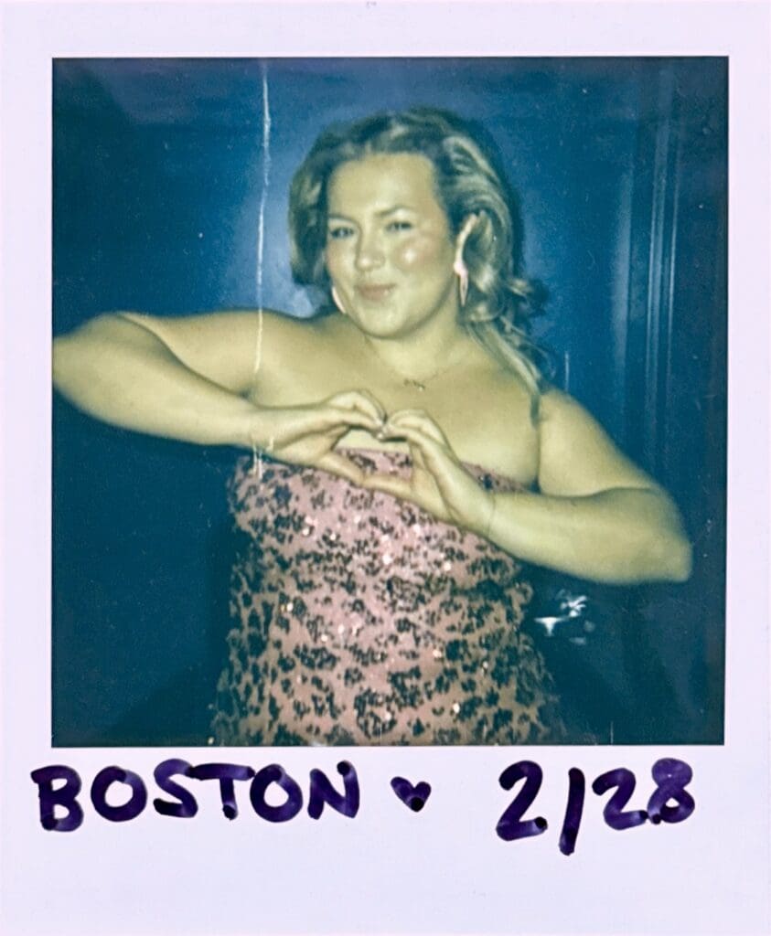 polaroid of Molly Grace