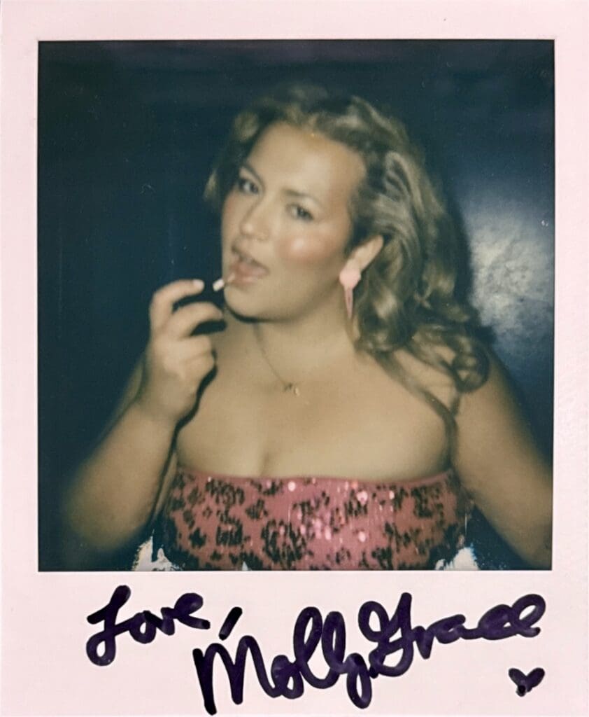 polaroid of Molly Grace