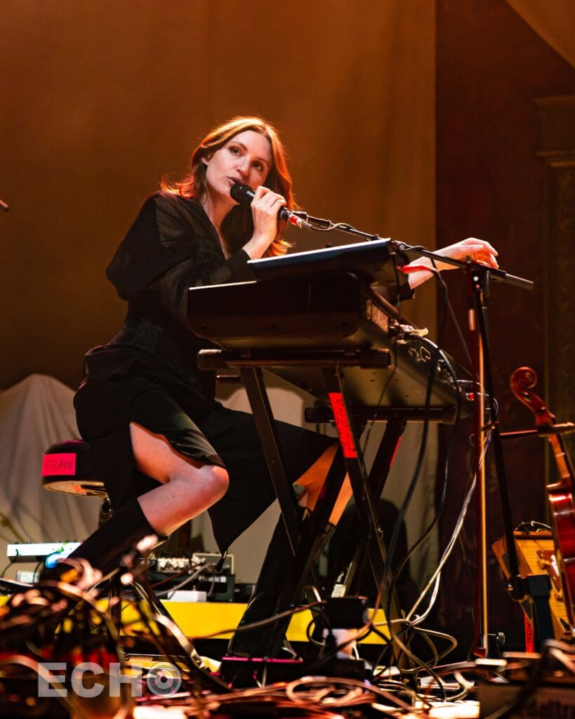 Katie Gavin performing at MGM Music Hall at Fenway in Boston