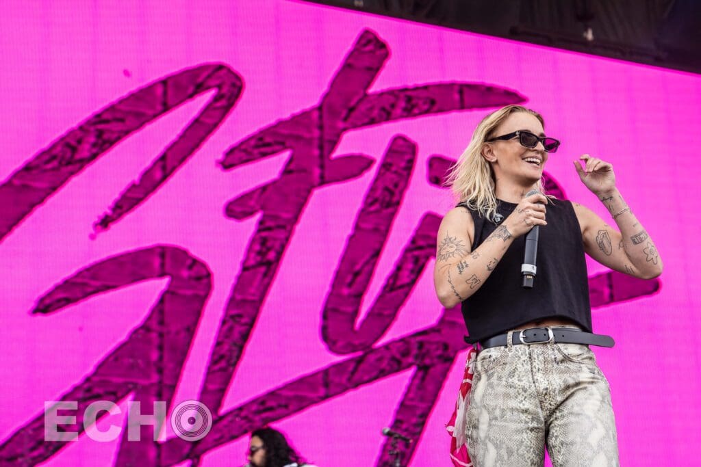G Flip performing at Outloud Boston