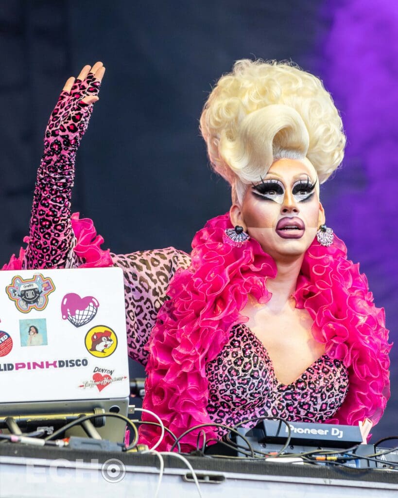 DJ Trixie Mattel performing at Outloud Boston