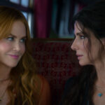 NICOLE KIDMAN as Gillian Owens and SANDRA BULLOCK as Sally Owens in “Practical Magic 2,” a Warner Bros. Pictures release.