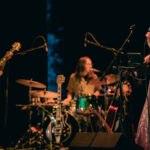 photo of She & Him performing at the Wilbur Theatre in Boston
