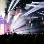 photo of Boy Harsher performing at the Royale in Boston